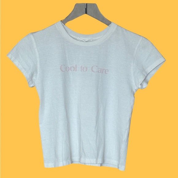 Boyish: Dylan Cool to Cool Cropped T-Shirt - Picture 1 of 5